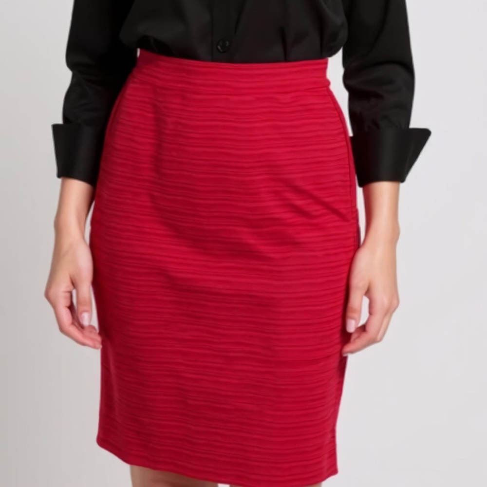 Anthropologie Moulinette Soeurs Red Skirt Womens Size 0